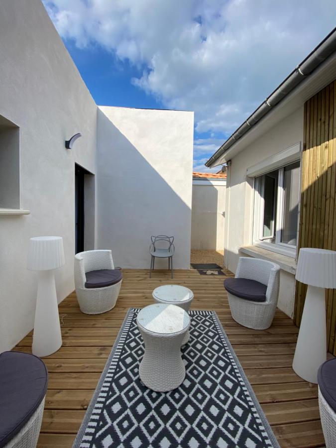 Calme et ensoleillée Maison au pied de la plage entre St Palais sur Mer et Royan Vaux-sur-Mer Esterno foto